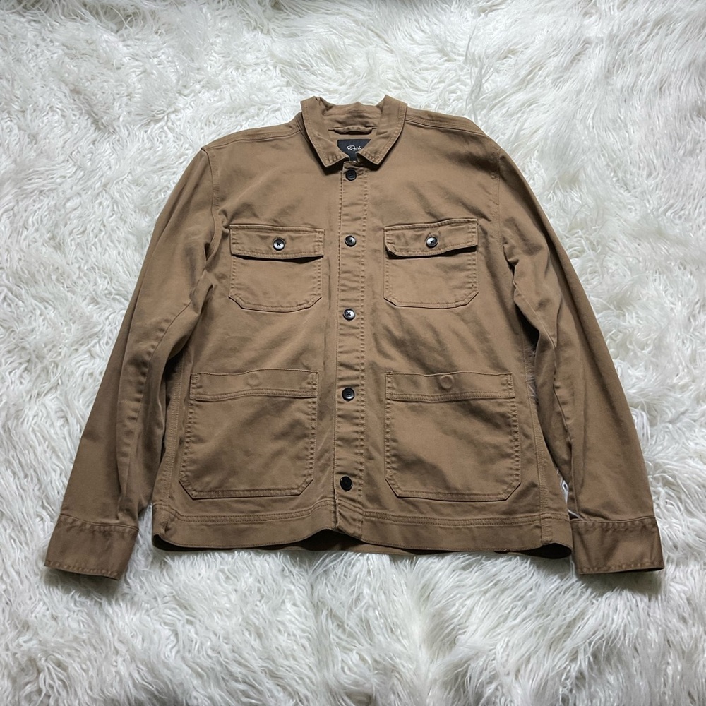 Rails Tobacco Franklin 4-Pocket‎ Utility Trucker Coat Jacket